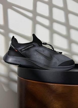 Nike air running grey black 5