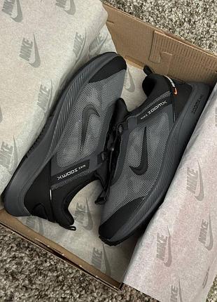 Nike air running grey black 8
