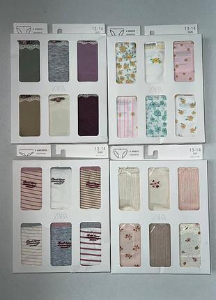 Трусики для девочки zara размер 13-14 ростом 158-164