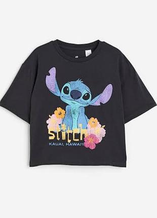Футболка кроп со стетчем от h&amp;m