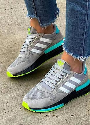 Кросівки zx 700 grey turquoise 39,5 розмір