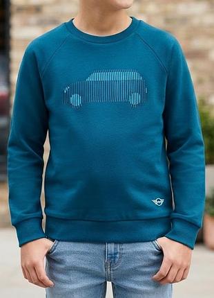 Mini 3d-car kids sweatshirt новый оригинал, детский свитшот.
