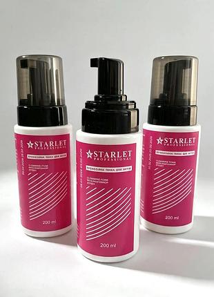 Антибактеріальна професійна пінка для нігтів starlet professional 200 мл