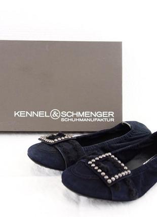 Loafer kennel schmenger лофери замша натуральна