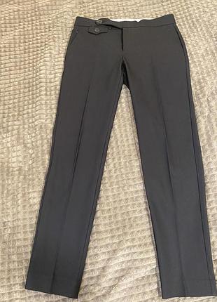 Брюки жіночі стильні mango розмір s чорні