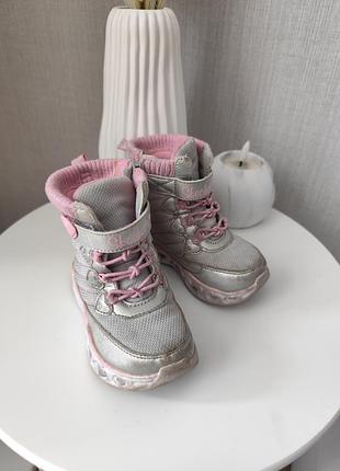 Сапожки демисезонные ботиночки skechers 23 р стелька 13 см по наборке