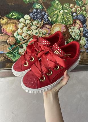 Жіночі кросівки puma platform kiss ath lux оригінал
