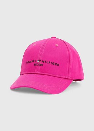 Жіноча рожева кепка, бейсболка tommy hilfiger😍