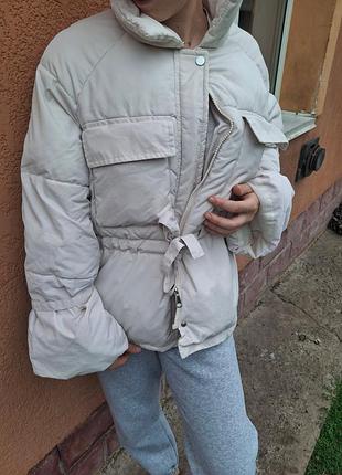 Пуховик жіночий дутий