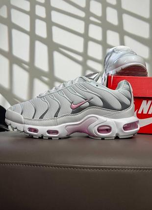 Nike air max plus white metallic pink
