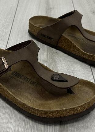 Зручні ортопедичні капці капці шпепки birkenstock gizeh (26 см)