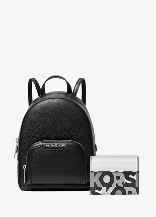 Женский набор в подарочной коробке michael kors кожаный рюкзак и картхолдер