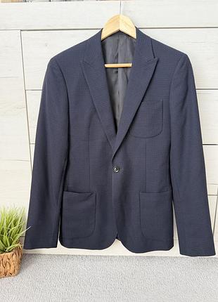 Чоловічій стильний піджак шерсть reiss оригінал