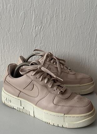 Шкіряні кросівки nike af1 40,5