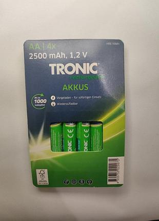 Набор аккумуляторных батареек aa бренда tronic