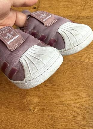 Дитячі кросівки adidas superstar 21 розмір