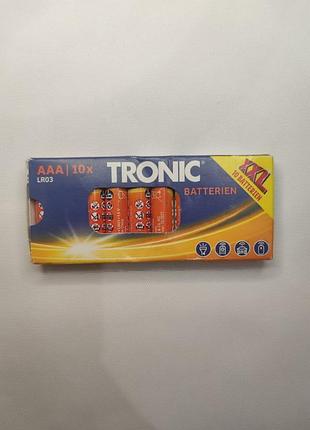 Набор алкалиновых aa батареек бренда tronic