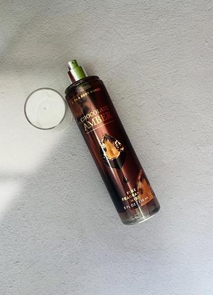 Спрей міст chocolate amber bath and body works