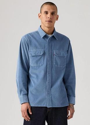 Чоловіча вельветова куртка-сорочка levi's на гудзиках