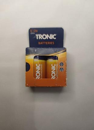 Набір алкалінових батарейок тип с бренду tronic