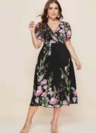 Красивое платье 👗 большого размера