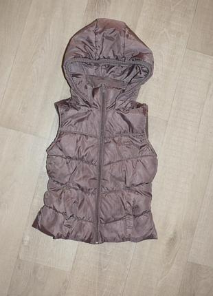 Жилетка теплая на 6-7 лет zara