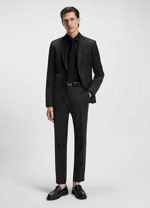 Чоловічі класичні штани hugo boss — 100% вовна, розмір eu 46 / uk 46 / us 30r