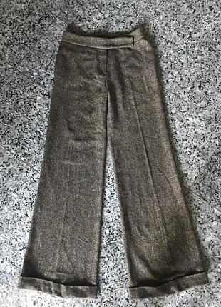 Брюки широкие книзу massimo dutti woman