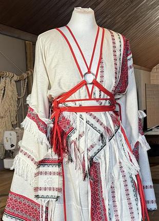Кімоно - сукня - вишиванка simmishop.handmade
