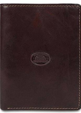 Чоловіче вертикальне портмоне tony perotti italico 1153 moro (90650) коричневе