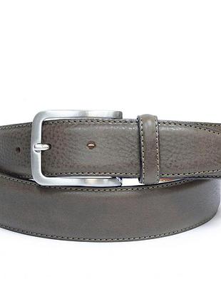 Чоловічий ремінь з натуральної шкіри tony perotti cinture 414 taupe (90339) коричневий