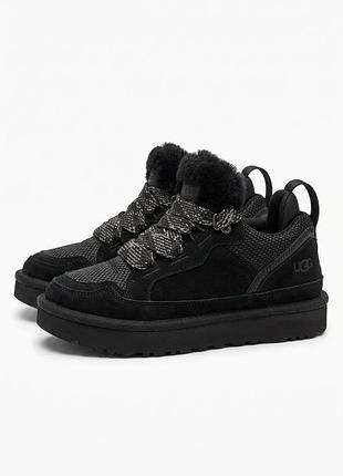 Оригінальні зимові кросівки ugg lowmel black 42розміру28см