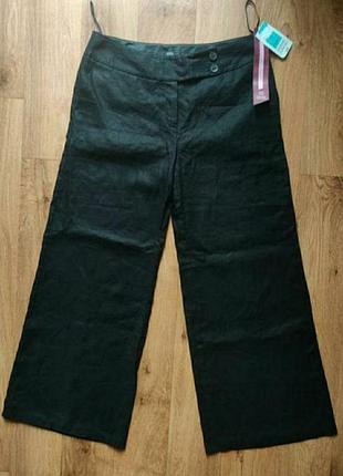 S / uk 8-10 / eur 42-44 / mark's & spencer / linen / лляні штани / брюки / розмір s / штаны женские / для дівчат / вінтажні / vintage / льон