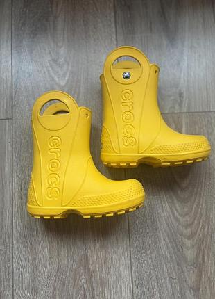 Гумові чоботи crocs