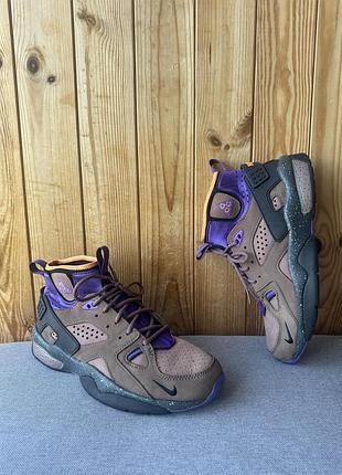 Осінні чоловічі високі кросівки кеди взуття ботинки чоботи nike acg air mowabb "trail end brown"
