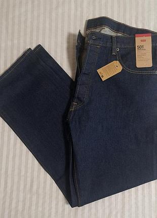 Джинсы levis 501 original. новые. идеальный деним. w38 l30