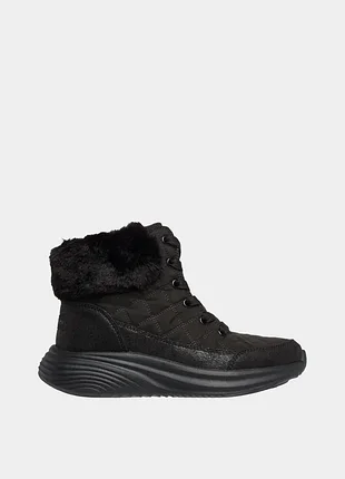 Оригинальные детские ботинки skechers/ботинки skechers черного цвета для девочки