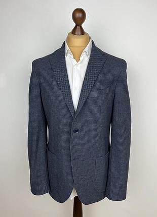 Pierre cardin synthetic blend half-lined blazer современный пиджак микс синтетики пьер кардин