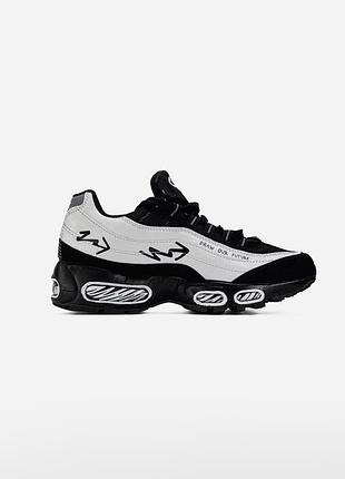 Черно-белые кроссовки унисекс nike air max 95 future movement sketch with the past х эйр макс 42