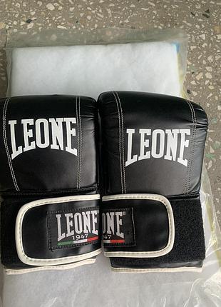 Снарядні боксерські рукавиці leone 1947 contact (#gs080)