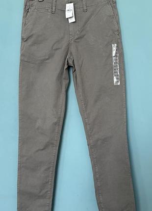 Нові чоловічі штани чіноси american eagle slim lived-in khakis (розмір 30/32)