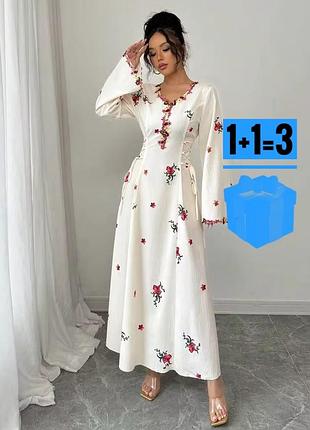 🥰 довга сукня в квітковий принт shein l