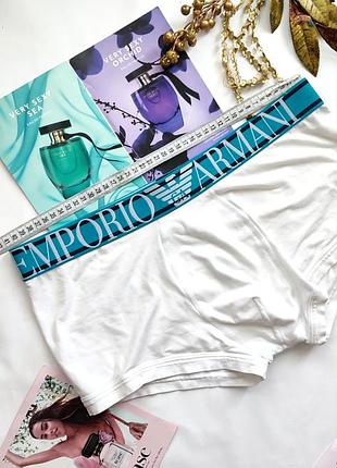 Мужские трусы боксерки коттоновые хлопковые emporio armani xl