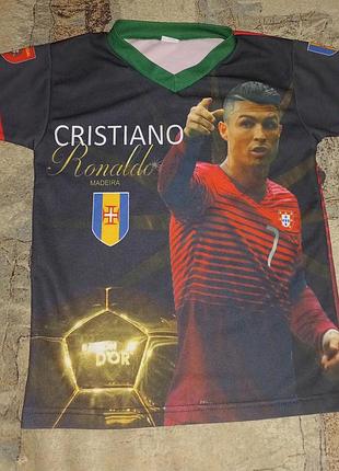 Футболка футбольна дитяча криштіану роналду cristiano ronaldo portugal португалія мадейра madeira