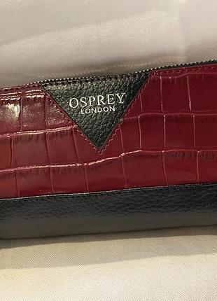 Кожаный кошелек, клатч, косметичка osprey- она может быть для вас чем угодно!