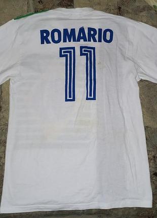Футболка ромарио бразилия номер 11 romario brasil 11 футбольная