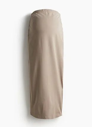 Бавовняна максі-спідниця h&m mama для вагітних, розмір eur xl (52-54)