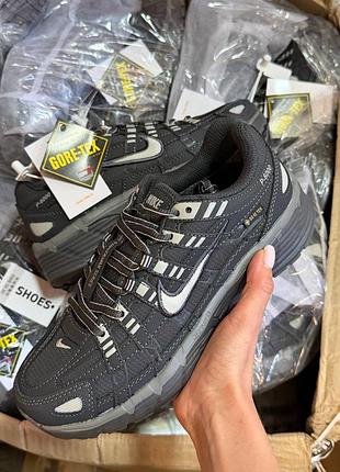 Nike p-6000 gore-tex grey white