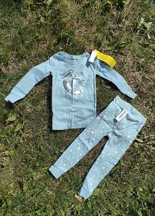 Нова піжама піжамний комплект бренду old navy на вік 2-3 роки на худу дитину