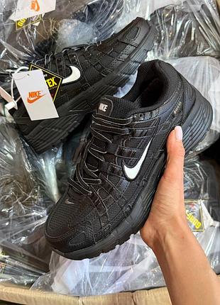 Nike p-6000 gore-tex black white